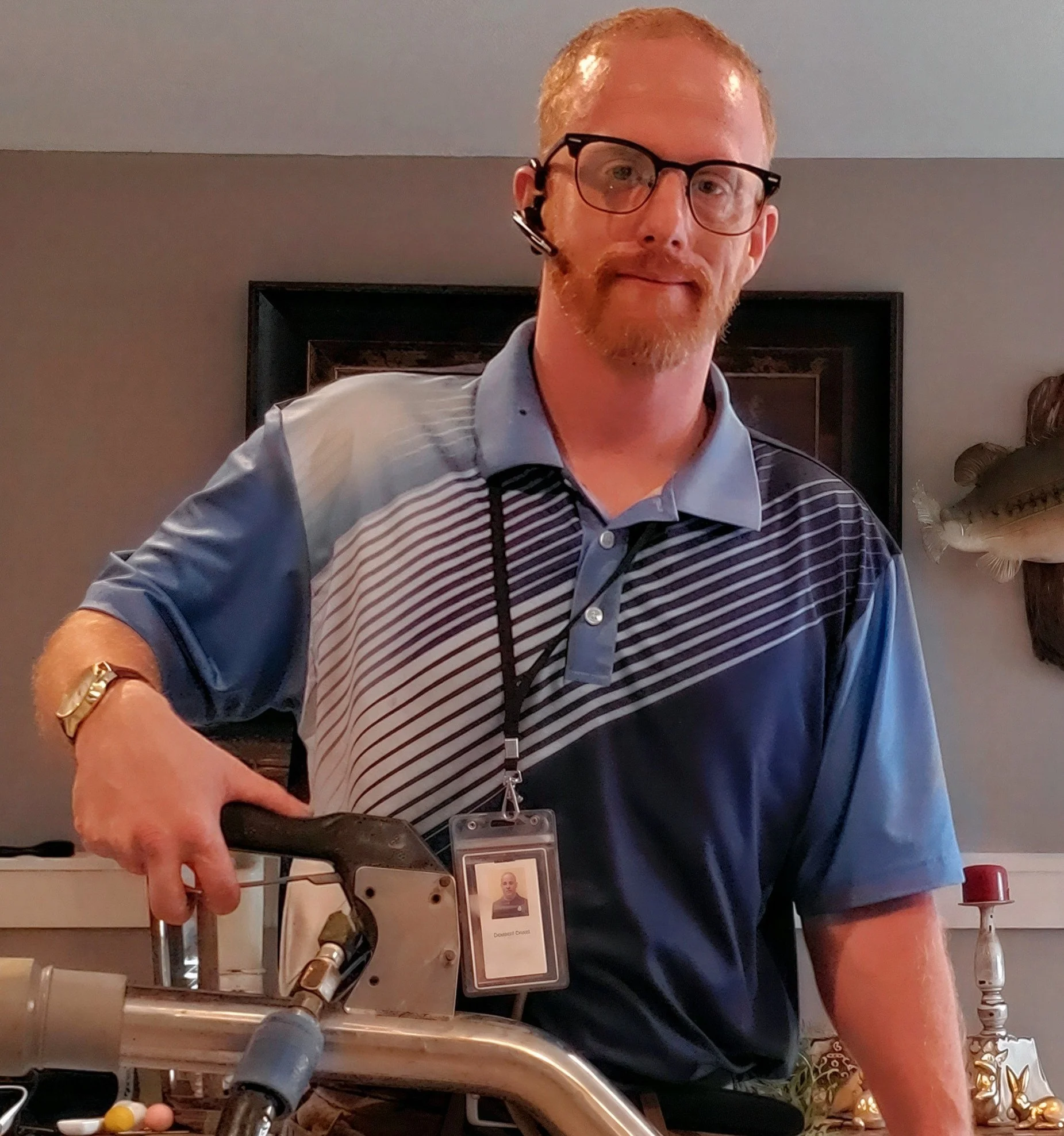 Roland Smith, founder of KC Clean Carpets in Raytown, MO
